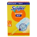Swiffer Duster Kit Cattura Polvere (1 Manico + 3 Piumini per spolverare)